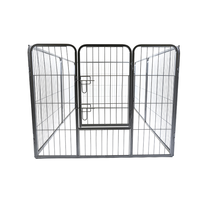 DH093-2 6 แผง Outdoor Heavy Duty Pet Playpen รั้วกระต่ายลูกสุนัข