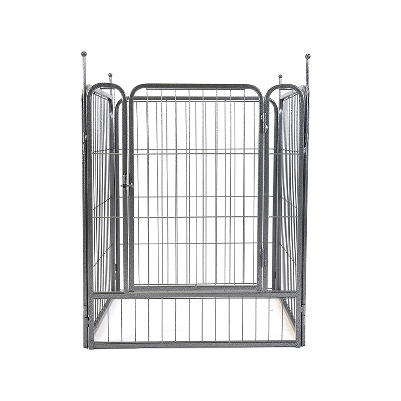 DH093-0 4 แผง Heavy Duty Pet Playpen รั้วออกกำลังกายลูกสุนัขพับได้