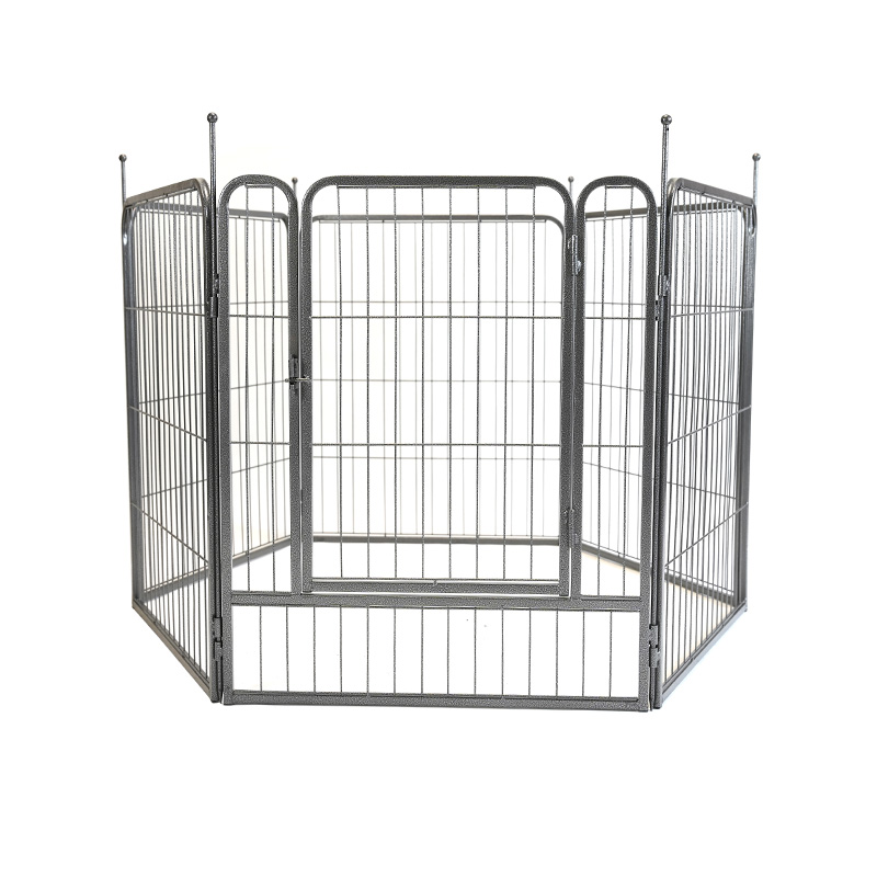 DH093-0 6 แผง Heavy Duty Pet Playpen รั้วสุนัขกลางแจ้ง